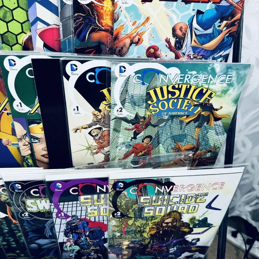 Convergence 0-8 & 10 Tie-Ins Mini Series +‎ 21 #2 Issues Lot DC 2015